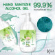KiSAA - Hand Sanitizer Alcohol Gel 70% แอลกอฮอล์เจลล้างมือ สำหรับทำความสะอาดมือ โดยไม่ใช้น้ำ (2ขวด)