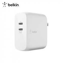 หัวชาร์จ Belkin Wall Charger แบบ USB-C 2 ช่อง กำลังไฟสูงสุดที่ 68W, ไลฟ์สไตล์ (Lifestyle)