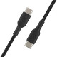 Belkin สายชาร์จเร็วพร้อมถ่ายโอนข้อมูล Braided USB-C to USB-C Cable ความยาว 1 เมตร