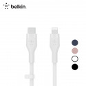 Belkin สายชาร์จเร็วพร้อมถ่ายโอนข้อมูล Silicone Flex USB-C to Lightning 1 เมตร