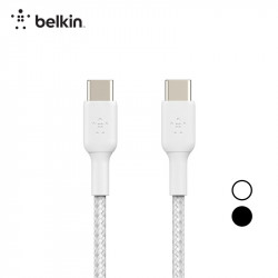 Belkin สายชาร์จเร็วพร้อมถ่ายโอนข้อมูล Braided 100W USB-C to USB-C 3 เมตร, ไลฟ์สไตล์ (Lifestyle)