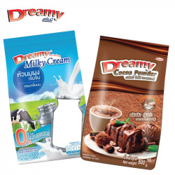 Dreamy Milky Cream จำนวน 1 ถุง และ ผงโกโก้เข้มข้น จำนวน 1 ถุง, ไลฟ์สไตล์ (Lifestyle)