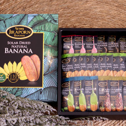 จิราพร กล้วยตาก Premium Set รวม 5 รสชาติ จำนวน 22 ชิ้น, อาหารและเครื่องดื่ม (Food & Drinks)