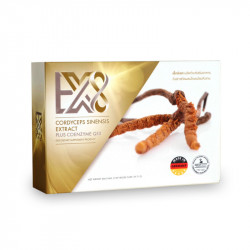 EX8 เอ็กซ์เอท ถั่งเช่าสกัดผสมโคเอนไซม์คิวเทน บรรจุ 30 แคปซูล ซื้อ 1 แถม 1, 