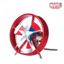 พัดลมแรงลมสูง ปรับแรงลมได้ 3 ระดับ รูปโล่ Captain America, อุปกรณ์ไอที แก็ดเจ็ต (IT Accessories)