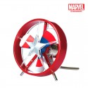 พัดลมแรงลมสูง ปรับแรงลมได้ 3 ระดับ รูปโล่ Captain America
