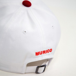 MURICO หมวกแก๊ป CAP Fear ends_RICH สีขาวแดง