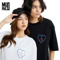 MURICO METTA T-shirt ยันต์ ฉัพพรรณรังสี (สีดำ), แฟชั่น (Fashion)