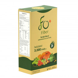 เซต 3 กล่อง Fo+ โฟ พลัส ผลิตภัณฑ์เสริมอาหารไฟเบอร์ สูตรสีเขียว สำหรับคนธาตุปกติ