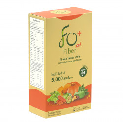 เซต 3 กล่อง Fo+ โฟ พลัส ผลิตภัณฑ์เสริมอาหารไฟเบอร์ สูตร Ativ สีส้ม สำหรับคนธาตุหนัก