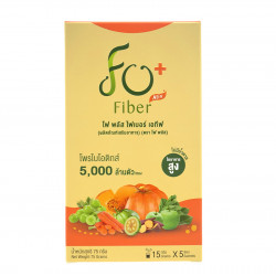 Fo+ โฟ พลัส ผลิตภัณฑ์เสริมอาหารไฟเบอร์ สูตร Ativ สีส้ม สำหรับคนธาตุหนัก, วิตามิน อาหารเสริม (Vitamin & Supplementary Food)