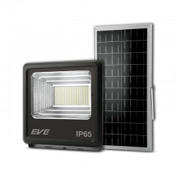 EVE Lighting ฟลัดไลท์โซล่าเซลล์ พร้อมรีโมท คอนโทรล DAWN แถมฟรี โคมติดผนังเซลล์แอลอีดี Motion Sensor, ไฟฟ้าและแสงสว่าง (Lighting & Equipments)