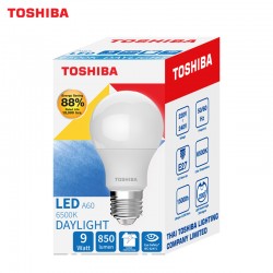 หลอดไฟ LED โตชิบา A60 G7 9 วัตต์ แพค 12 หลอด, ไฟฟ้าและแสงสว่าง (Lighting & Equipments)