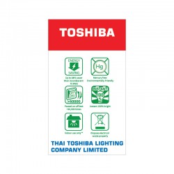หลอดไฟ LED โตชิบา A60 G7 9 วัตต์ แพค 12 หลอด