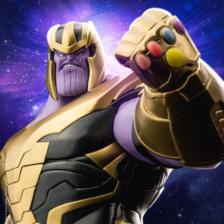 Thanos ฟิกเกอร์สะสม Toylaxy คาแรคเตอร์จาก Marvel's Avengers : Endgame (1st Wave)