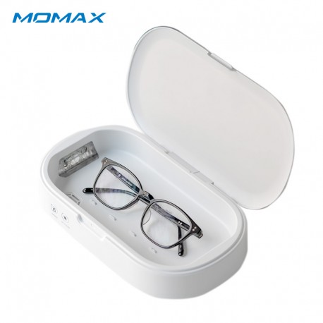 Momax รุ่น Q.Power UV-Box เครื่องฉายแสง UV ฆ่าเชื้อโรค และ Wireless Charging พลังชาร์จสูงสุด 10w ระบบ 2 In 1
