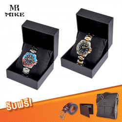 MIKE เซตนาฬิกาข้อมือสแตนเลส แพคคู่, นาฬิกา เครื่องประดับ (Watches & Accessories)