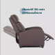 2.TS Modern Living เก้าอี้พักผ่อน เก้าอี้โซฟา เบาะหนัง ปรับเอนได้ 150 องศา มีที่วางขา ปรัเอนได้ CH0013